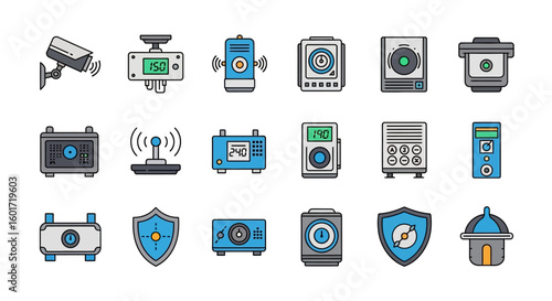 Elderly Care Services & Support Icons