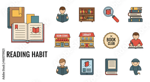 Elderly Care Services & Support Icons