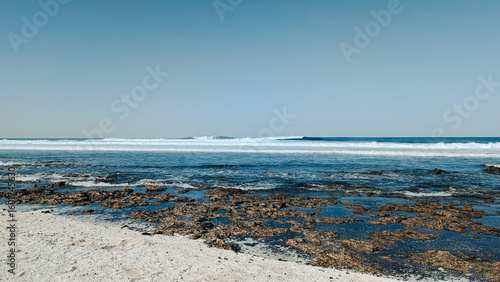 beach and sea