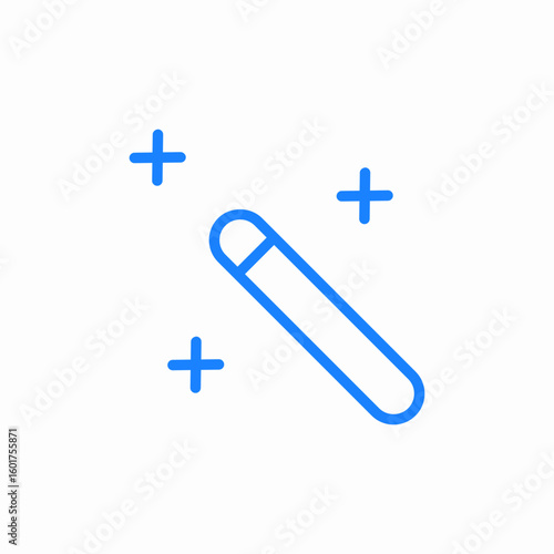 magic wand icon sign vector