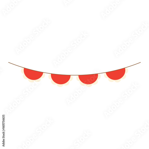 Indonesian Flag Independence Day Decorative