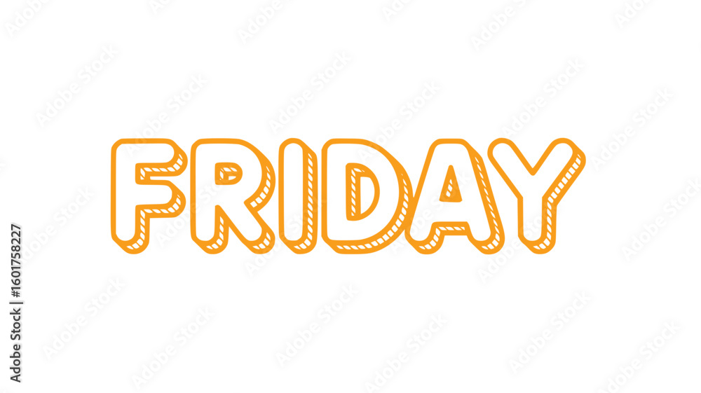 Fototapeta premium Friday.