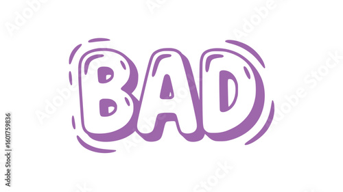 Bad Word Art.