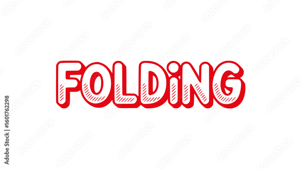 Fototapeta premium Folding.