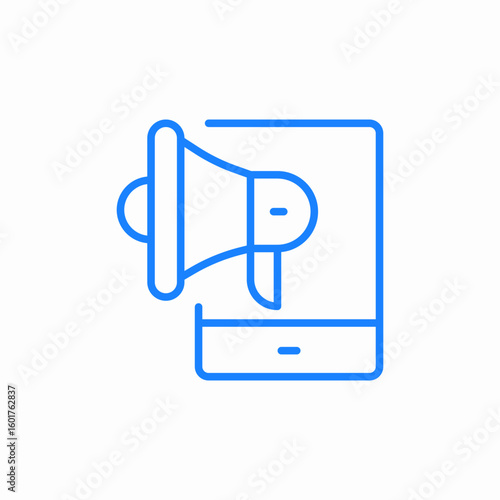 sound phone icon sign vector