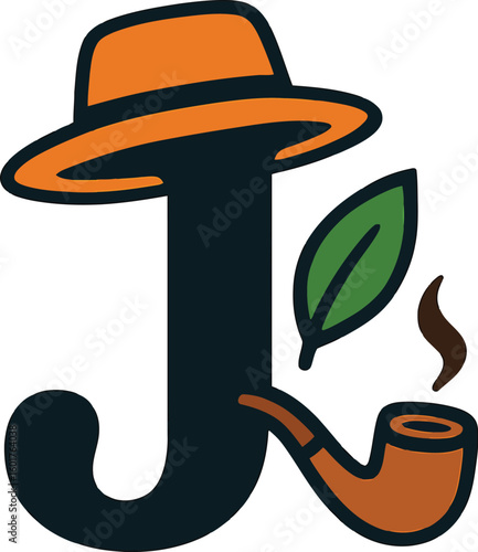 ChatGPT said:
🎩 J FOR JOURNEY! A stylish AI-generated "J" with a hat, leaf & pipe—rich in vintage vibes. Ideal for logos, prints & merch! ✨ Add timeless charm to your designs—download now!