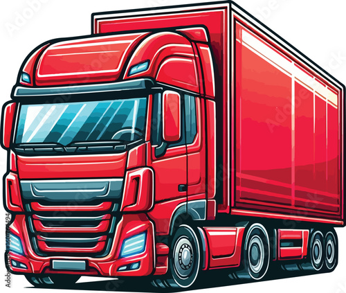 kind of container truck