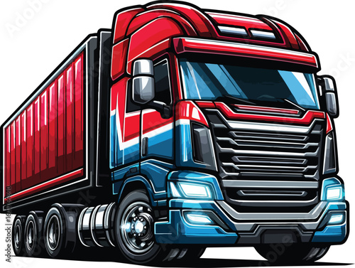 kind of container truck