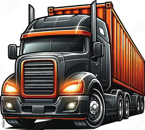 kind of container truck