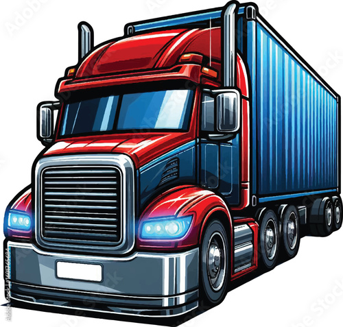 kind of container truck