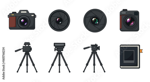 Photography Equipment: Cameras, Lenses, and Tripods