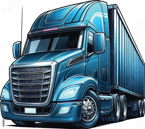 kind of container truck