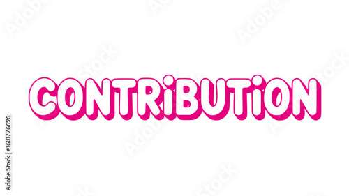 Contribution.