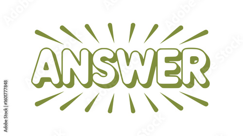 Answer.