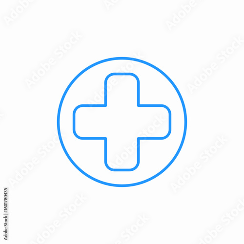 medical aid icon sign vector