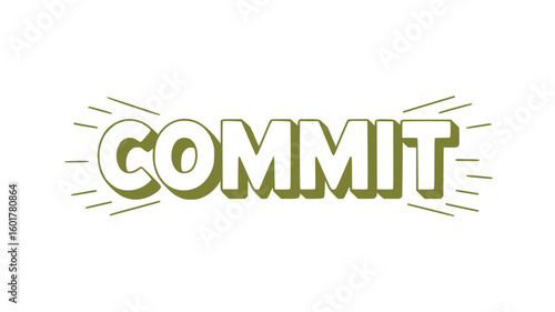 Commit.