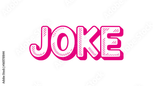 Joke Text Graphic.