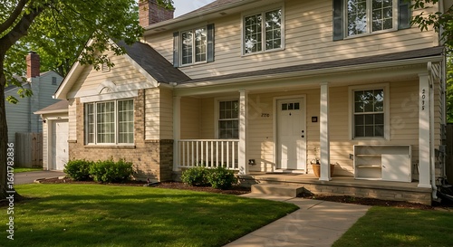 A very neat and tidy home in suburbs of Ohio