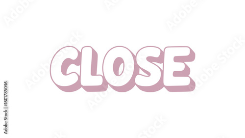 Close Up Typography.