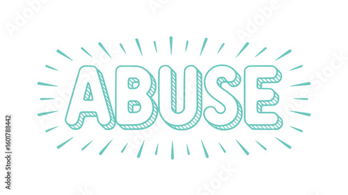 Abuse Awareness Graphic.