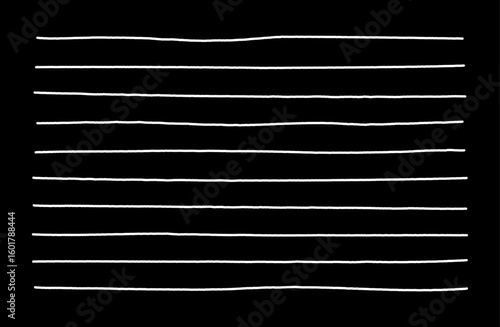 シンプルな手書き飾り罫ベクターイラスト 線 ライン 手描き