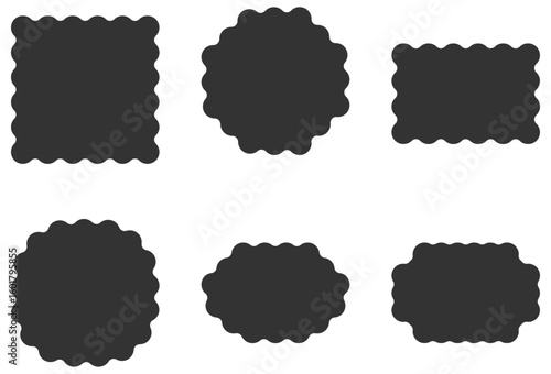 なみなみフレームセット（濃グレー）