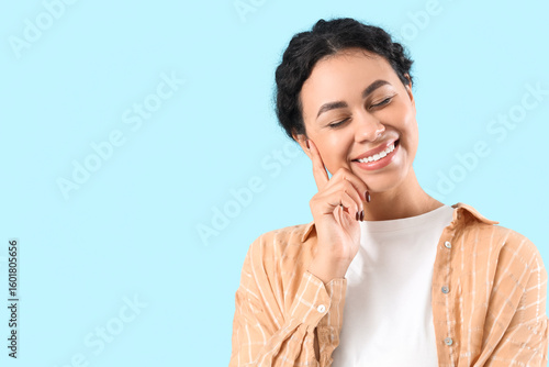 Smiling young African-Ameri...
