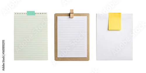 Empty Paper on Wall with Masking Tape on Transparent Background
Blank A4 A3 Paper Note with Tape for Announcement or Message