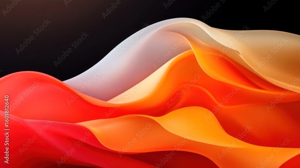 Fototapeta premium Abstract colors flowing patterns