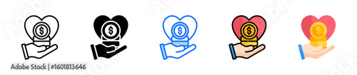 Generous Icon Set Multiple Style Collection