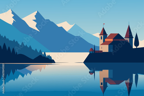 bled lake in slovenia