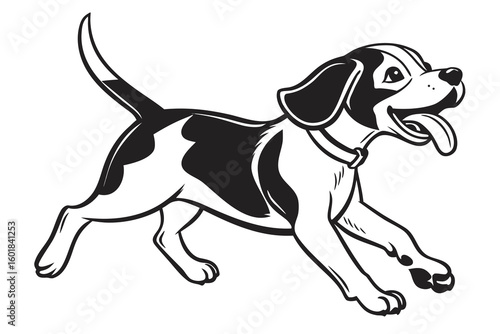beagle dog portrait