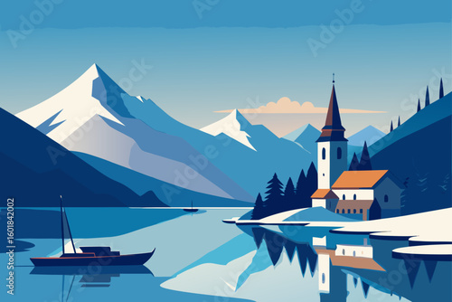 church in the mountains