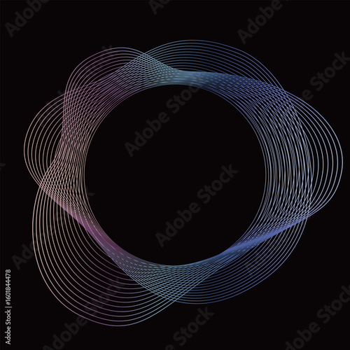 Wallpaper Mural グラデーションの背景ベクター素材 Torontodigital.ca