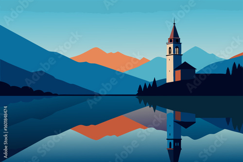 church in the mountains