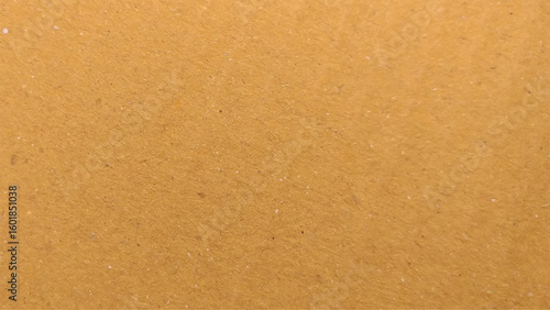 Background of brown kraft paper or cardboard texture. old paper sheet, parchment or papyrus surface, vector realistic illustration.
