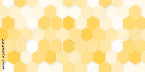Abstract cube hexagon shape background. Vector banner design. abstract background with simple hexagonal elements. Medical. Vector digital art banner
