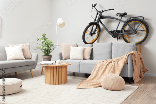 Interior of living room wit...