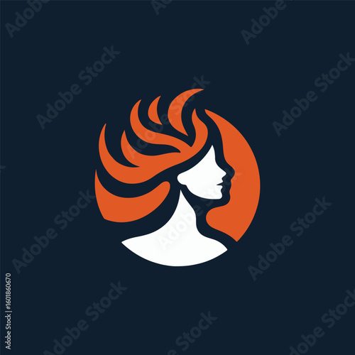 Fire goddess logo