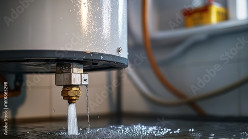 Leaking water heater