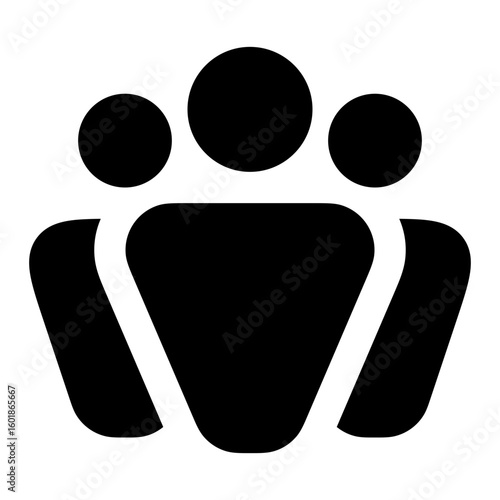 vector illustration of three people