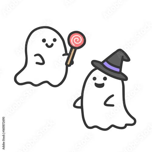 ハロウィンのお化けたち