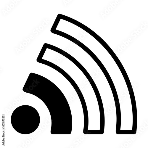 Wi Fi Signal Semi Solid Icon Style