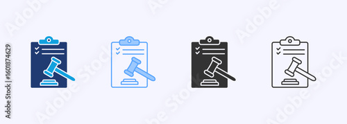 Compliance Icon Set Multiple Style Collection