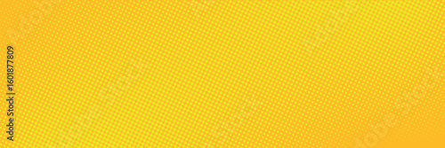 Dots halftone yellow and dark blue color pattern gradient grunge texture background. vector grunge. modern