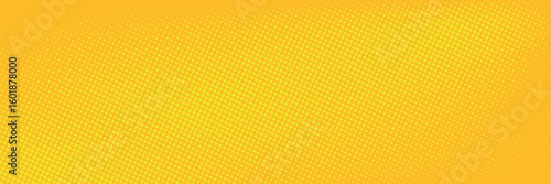 Dots halftone yellow and dark blue color pattern gradient grunge texture background. vector grunge. modern
