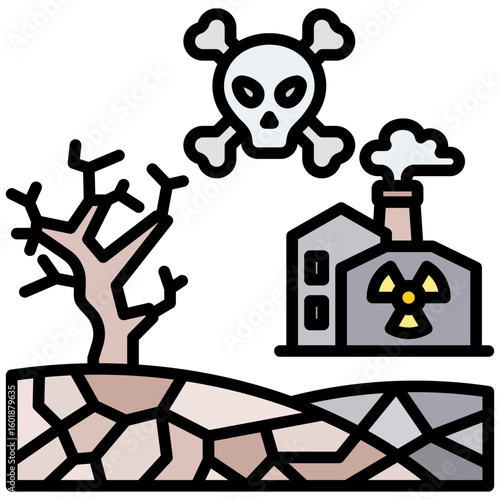 Radioactive Soil Icon