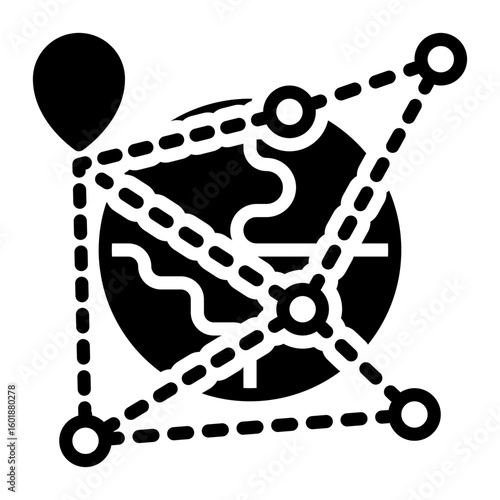 global icon, glyph icon style