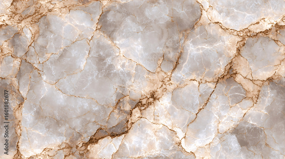 Fototapeta premium Elegant Marble Wallpaper Featuring Striking Gold and White Patterns for Luxurious Interior Design Style