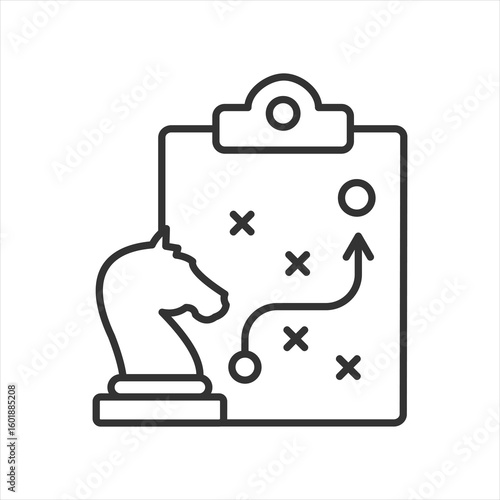 Strategy Outline Icon